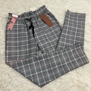 Comfy Women's Plaid Trousers NWT | Note Misprint/Discoloration